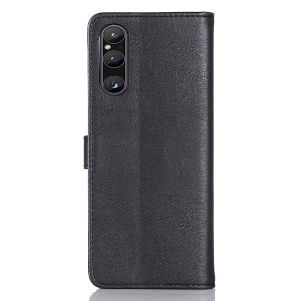 PU Magnetisk Lommebok Lærveske for Sony Xperia 1 V Black