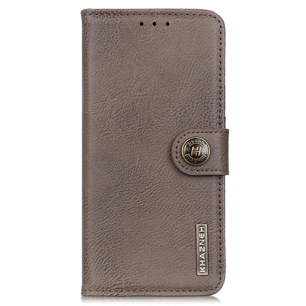 KHAZNEH Wallet Stand Case for Xiaomi Redmi 10 - Grey Grey
