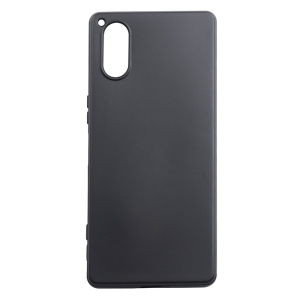 Slim-Fit TPU Telefon Taske Cover til Sony Xperia 5 V - Sort Black