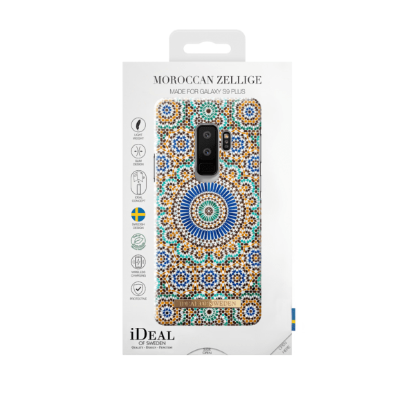 iDeal Of Sweden Samsung Galaxy S9 Plus Case - MAROCCAN ZELLIGE Multicolor