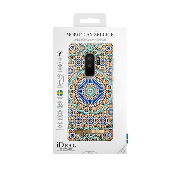 iDeal Of Sweden Samsung Galaxy S9 Plus - MAROCCAN ZELLIGE multifärg