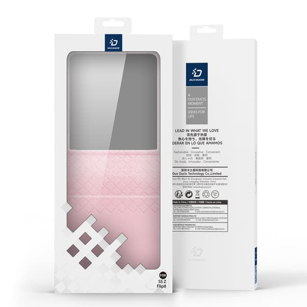 DUX DUCIS Telefoncover til Samsung Galaxy Z Flip8 Pink
