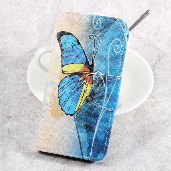 Pattern Printing Wallet Folio Flip Case for Sony Xperia XA1 Beautiful Butterfly