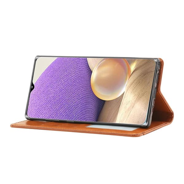 Samsung Galaxy A33 5G Lompakkoteline Puhelimen Läppökotelo - Musta Black