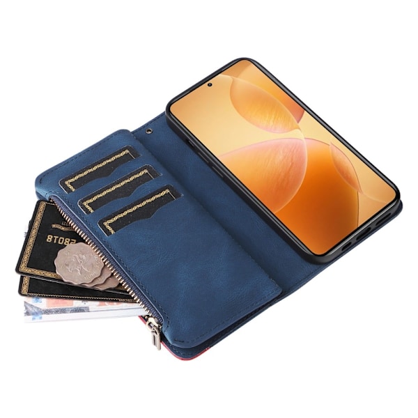 KT Wallet Case til Xiaomi 14T Pro - Blå Blue