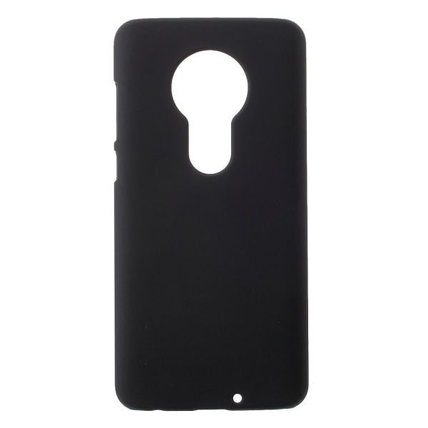 Gummibelagt etui til Motorola Moto G7 Plus / G7 - Sort Black