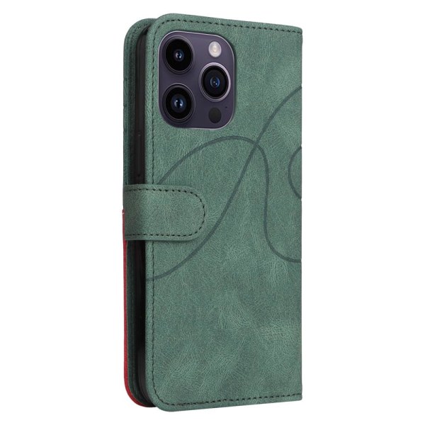 IPhone 15 Pro Max KT Series-1 kaksivärinen kotelo Green