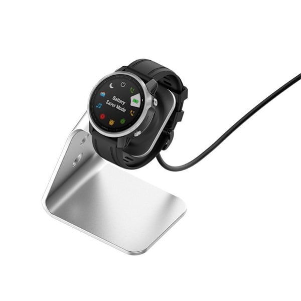Laderdokk for Garmin Venu 3 Venu 3S Vivoactiv 5 Silver