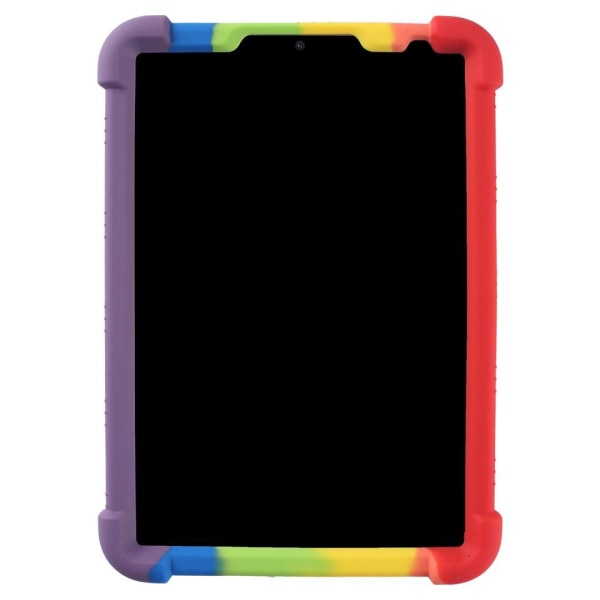 Skal till iPad Mini 2021 mjukt silikon skyddande skal Regnbåge P multifärg