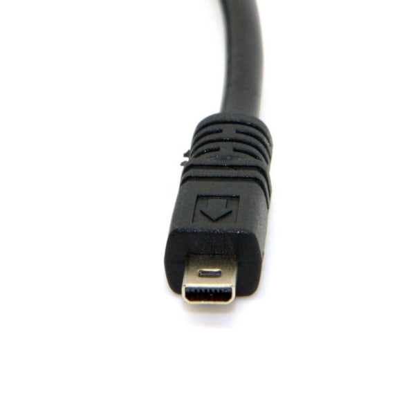 UC-E6 USB-kaapeli Nikonin digitaalinen järjestelmäkamera 150cm Black