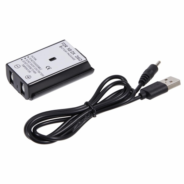 Batteri til Microsoft Xbox 360 3.6V 4800mAh Black