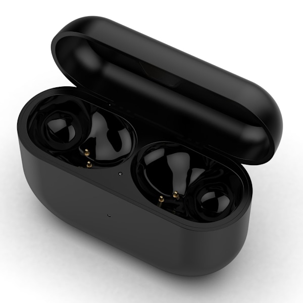 Docka för Jabra Elite 10 Earbuds Laddningsfack Laddningskabel Svart