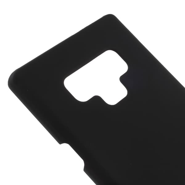 Samsung Galaxy Note 9 Gummiert Hardplastcover - Sort Black
