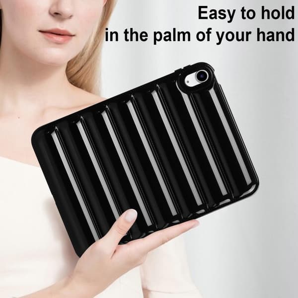 iPad 10.9:lle (2022) Candy Color TPU - kansi Black
