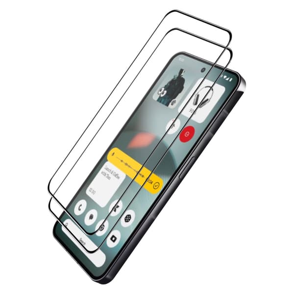 Till Nothing Phone 4a Pro / Nothing Phone 4a Skärmskydd 2 st Transparent