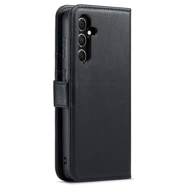 Samsung Galaxy A36 DG.MING Irrotettava 2-in-1-lompakkokuori Black