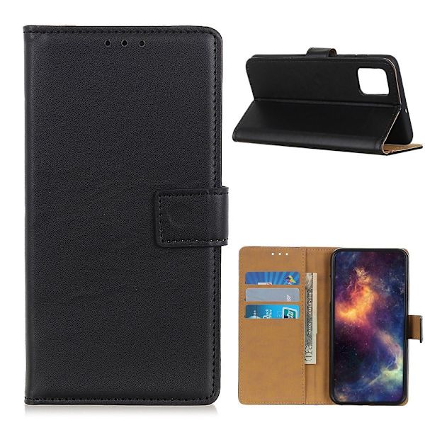 Tegnebogstativ Mobiltelefontaske til Xiaomi Mi 10T/Mi 10T Pro Black