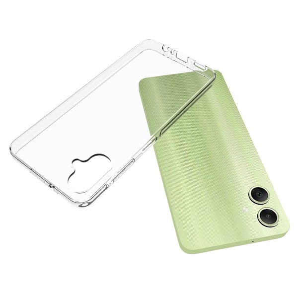Til Samsung Galaxy A06 Case TPU Cover Bagside Transparent