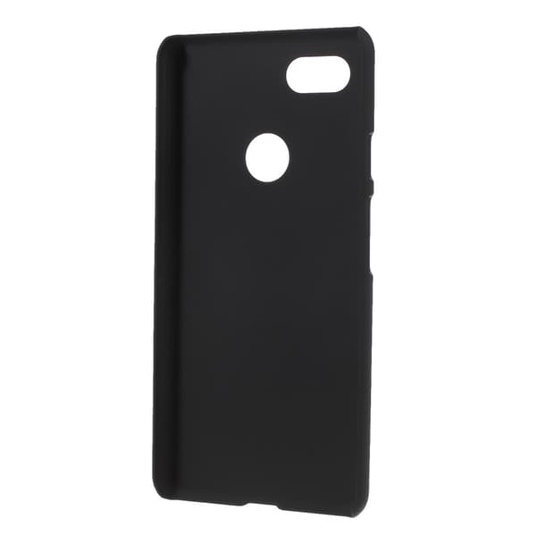 Rubberized Hard Plastic Kansi - Google Pixel 3 XL - Musta Black