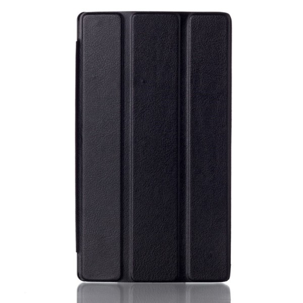Kolminkertainen telinekotelo Lenovo Tab 2 A7-10 - Musta Black