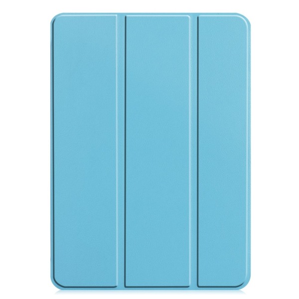 Til iPad Pro 11 (2024) Etui Tre-fold Stativ Tablet Cover - LysBlå Light blue