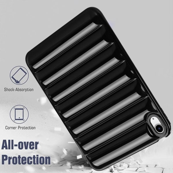 Til iPad 10.9 (2022) Candy Color TPU-cover Black