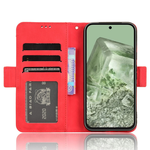 Google Pixel 8a Multiple Card Slots Telefontegnebog Red