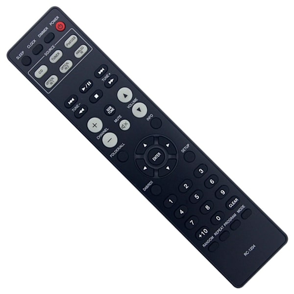 Fjernkontroll erstatning RC-1204 for DENON forsterker Black
