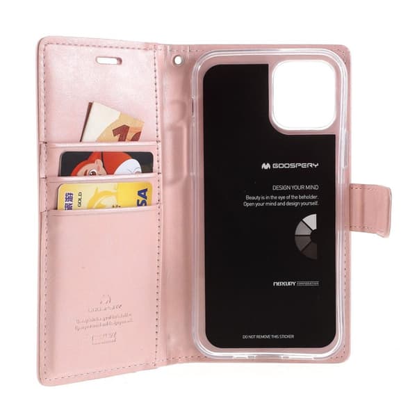 MERCURY GOOSPERY Blue Moon iPhone 12 Pro Max - Rosa Guld Pink gold