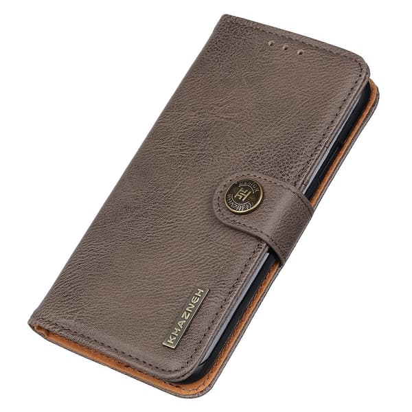 KHAZNEH Samsung Galaxy S25 Edge  Lommebok-deksel Khaki