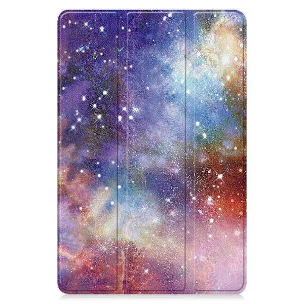 Til Lenovo Idea Tab Pro Gen 2 13" Deksel Tri fold Stativ Mønstertrykk - Space Multicolor