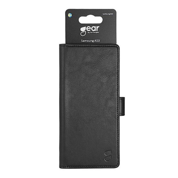 GEAR Walletcase Black for Samsung Galaxy A53 Black