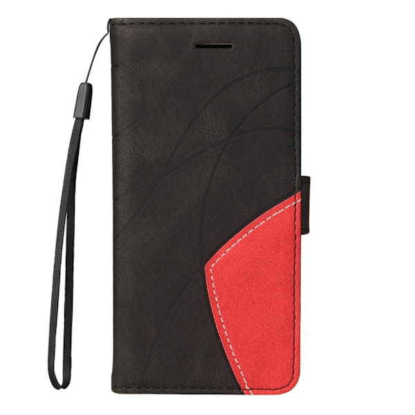Til Google Pixel 8a KT-serie-1 dobbeltfarve Black