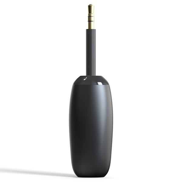 Bluetooth 5.4-sendermottaker Low Latency 3,5 mm trådløs lydadapter Black