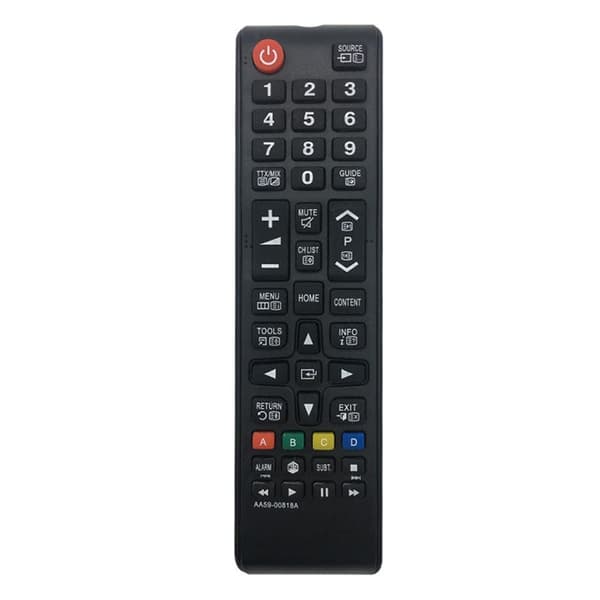 Fjärrkontroll Ersättning för AA59-00818A För Samsung TV Svart