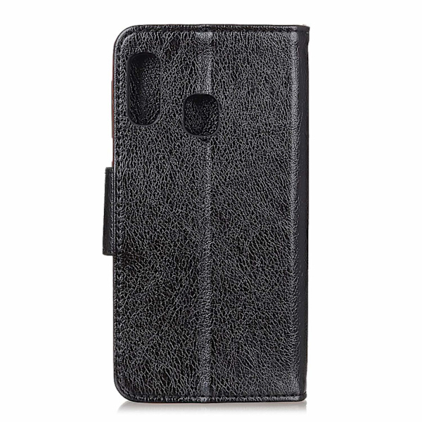 Samsung Galaxy A20e Plånboksfodral Textured Split - Svart Svart