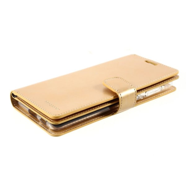Samsung Galaxy S21+ (Plus) MERCURY GOOSPERY Mansoor Wallet Case  - Gold Gold