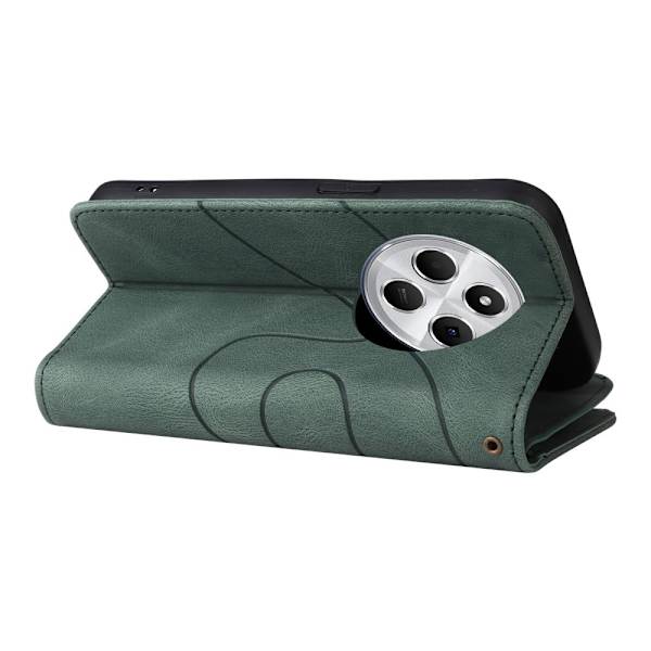 KT Wallet Case til Xiaomi Redmi 14C Green