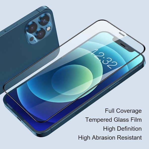 AMORUS For iPhone 16 Näytönsuojalasi Transparent