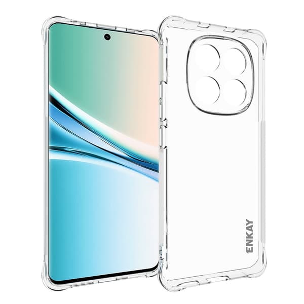 ENKAY termoplastisk polyuretan deksel til Xiaomi Redmi Note 15 5G / 4G Transparent