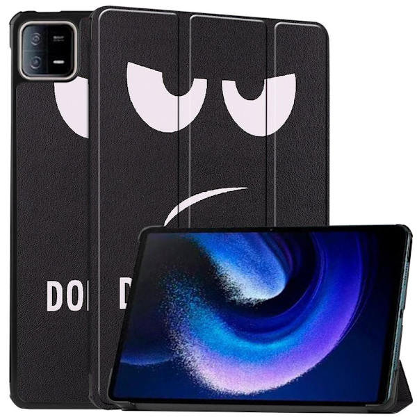 Xiaomi Pad 6 Stativ Slim Fit Deksel - Don't Touch Me Multicolor
