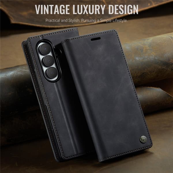 CASEME Telefonpungcover til Samsung Galaxy Z Fold8 Ultra Black