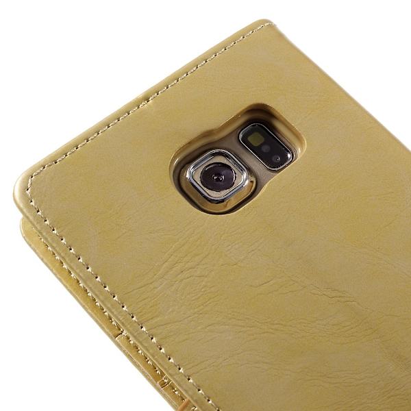 Mercury Goospery Blue Moon till Samsung Galaxy S6 Edge GULD Gold