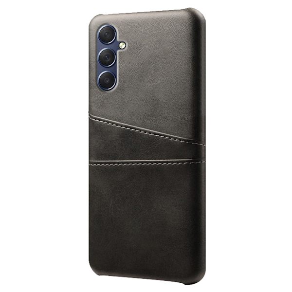 Samsung Galaxy A15 KSQ Pu-nahkapäällysteinen kuori kova kotelo Black