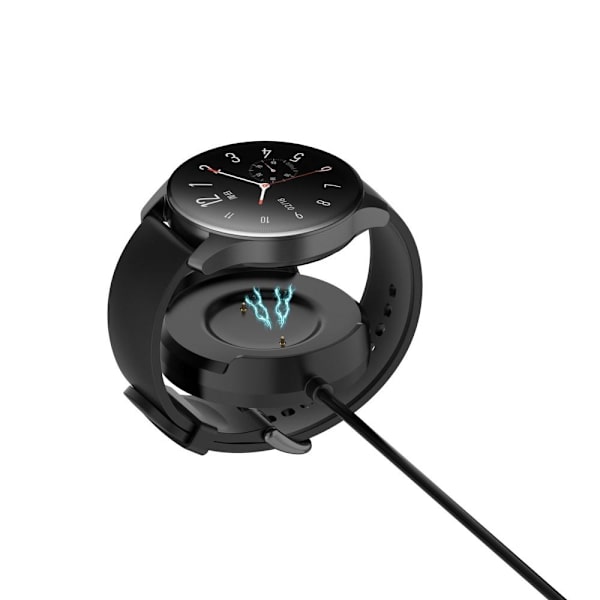 WA2156A Vivo WATCH 2 USB-latauskaapelin teline - musta Black