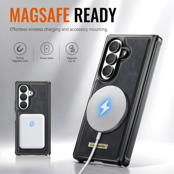 CASEME Magnetisk telefondeksel til Samsung Galaxy Z Fold8 Ultra Black