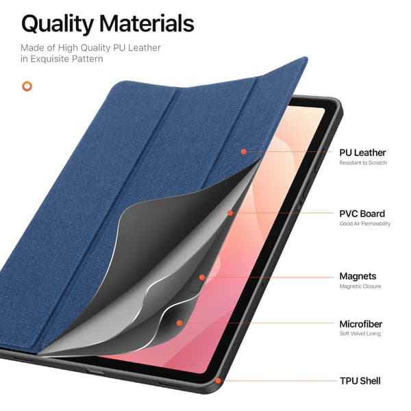DUX DUCIS Tri-fold Stand Samsung Galaxy Tab S11 Blue
