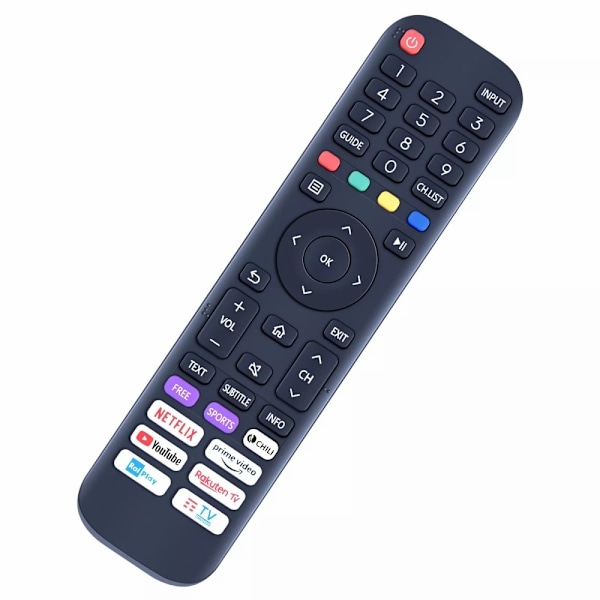 Kaukosäätimen korvaava EN2AI30H Hisense Smart TV:lle Black