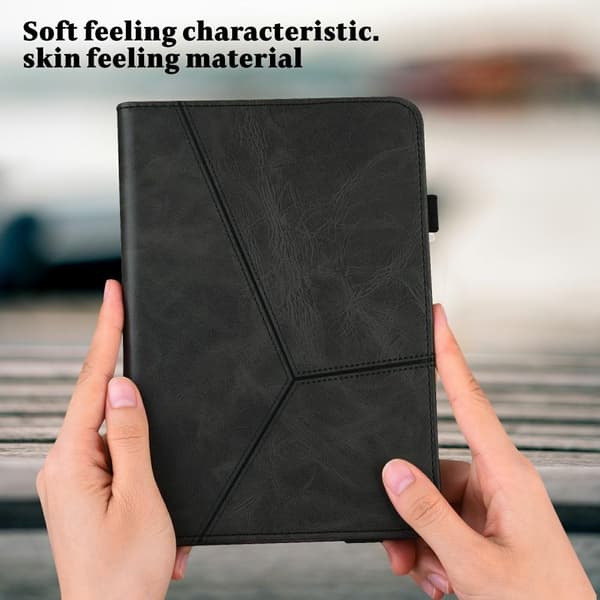For iPad 10.2 (2021)/(2020)/(2019) Sammenleggbart deksel - Svart Black
