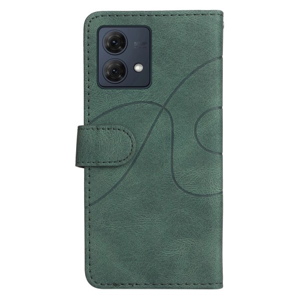 Til Motorola Moto G84 KT-serie-1 dobbeltfarve Green